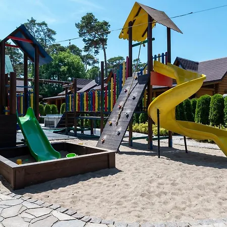 Z Bala Przy Plazy- Klimatyzowane - Jacuzzi, Sauna, Lody, Popcorn, Ryba Wedzona I Ognisko Gratis-od Maja! Üdülőpark *