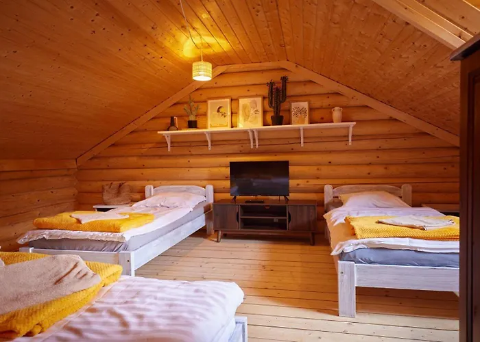 Z Bala - Ogrzewane - Jacuzzi, Sauna, Lody, Popcorn, Ryba Wedzona I Ognisko W Cenie! Feriepark